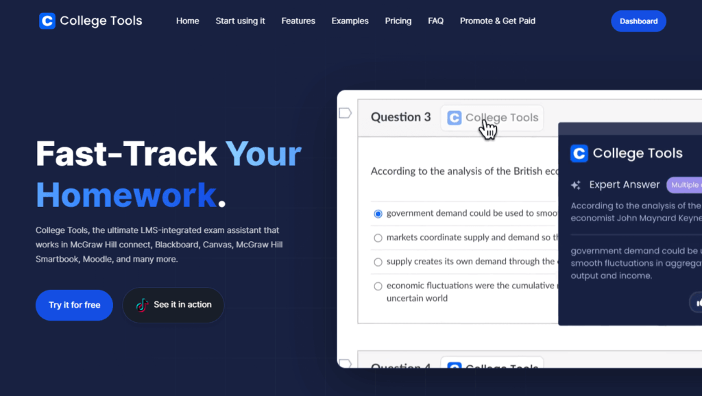 College Tools The Exam Ace on Your Campus