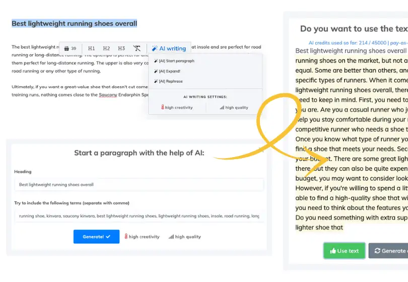 NeuronWriter Unleashing the Power of AI Writing, Paraphrasing, and Templates
