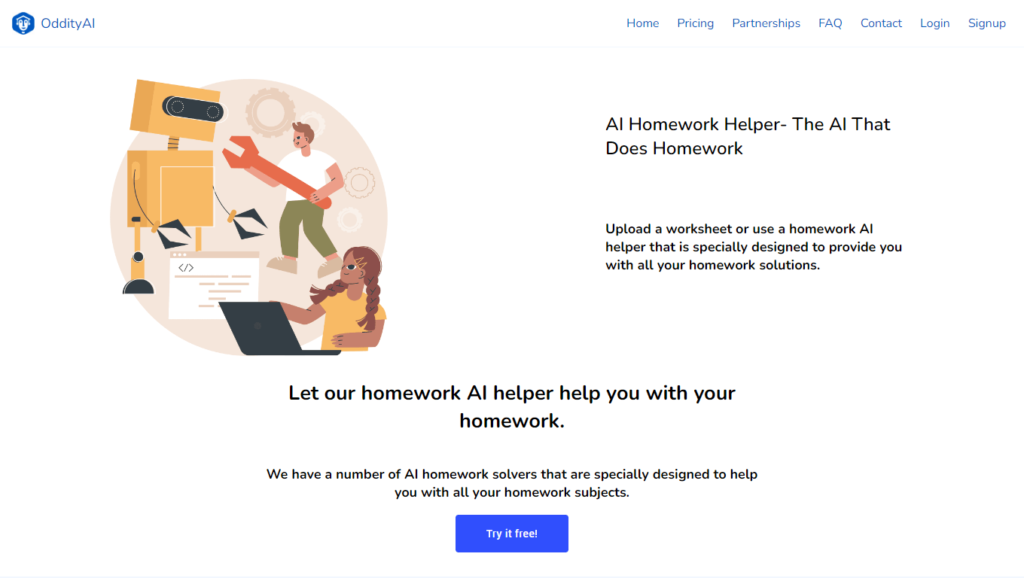 OddityAI Smart Solutions for Every Subject