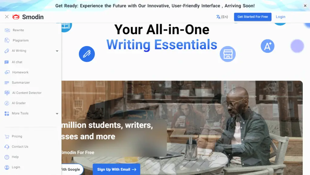 Smodin All-in-One Your AI Ace for Every Subject